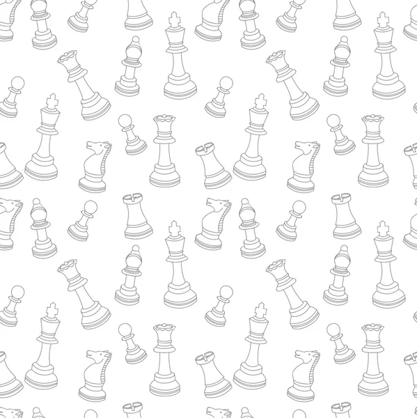 Peças de xadrez Imagens de Stock de Arte Vetorial